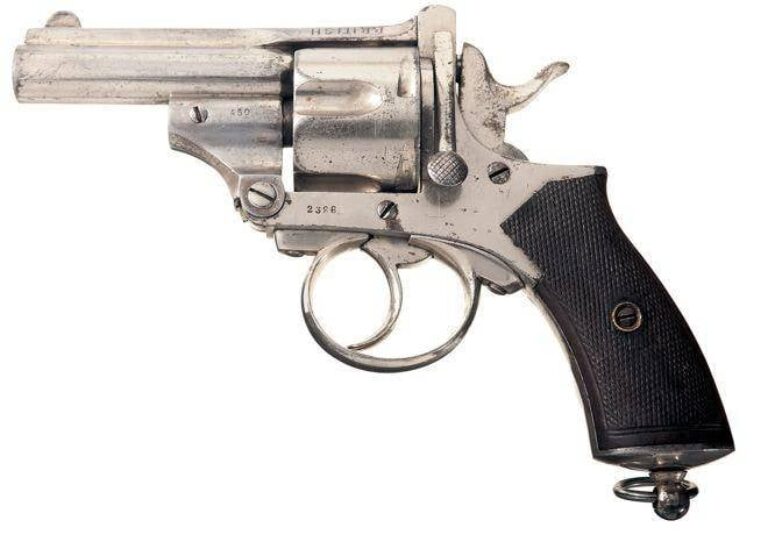 Револьвер «Веблей-Прайс» производства фирмы Августа Франкотта, двойного действия, калибр .450