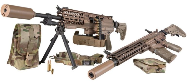 Штурмовая винтовка SIG MCX Spear и пулемёт SIG LMG разработаны под 6,8-мм патрон SIG Fury Hybrid (6,8х51)