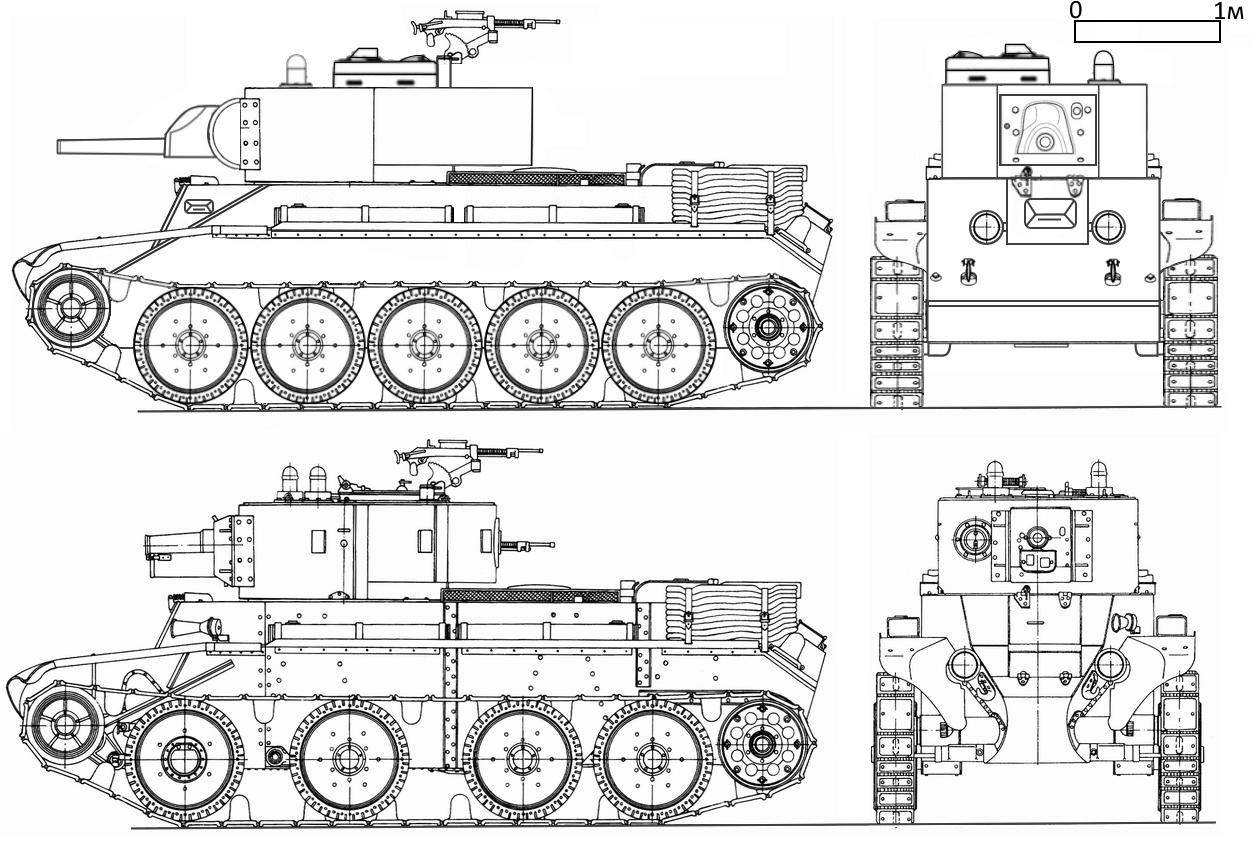 Средне-Легкий танк на базе Артиллерийского БТ