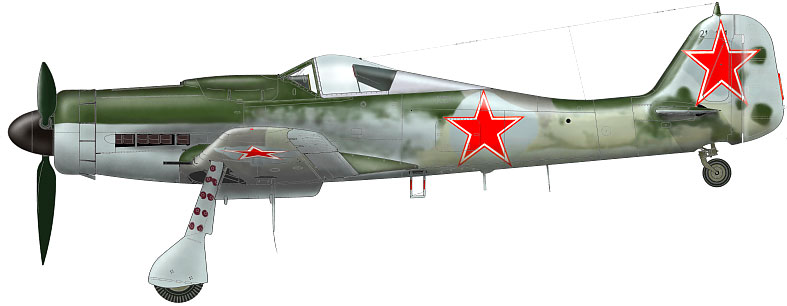 Испытано в СССР. Истребитель Focke-Wulf FW-190D-9